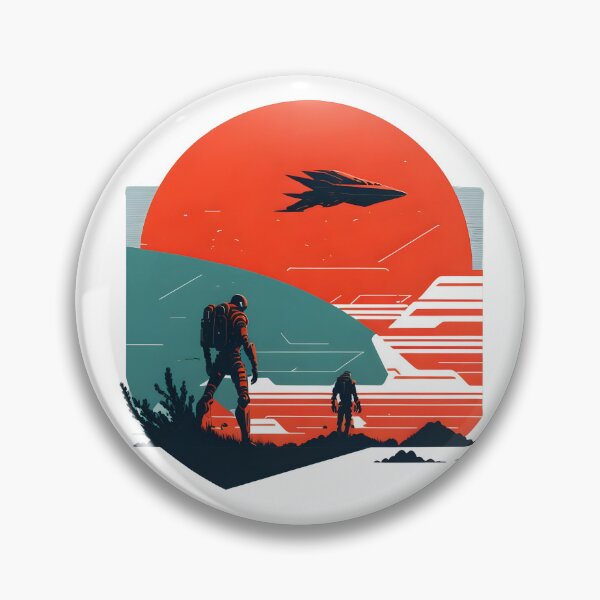 Artikelvorschau, Minimalistisches Science-Fiction-Weltraum-Anderwelt-Design entworfen und verkauft von MoxieVibe.