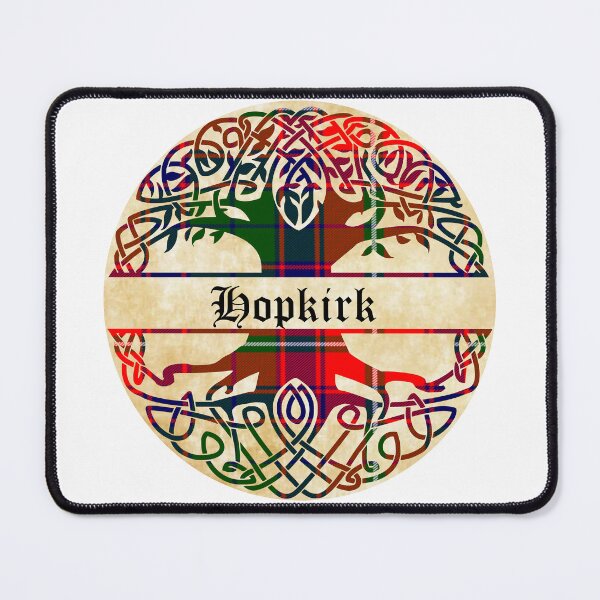 Item preview, Hopkirk Tree of Life Clan Scottish Surname tartan designed and sold by BagTown Clans.