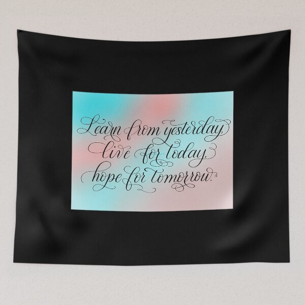 Item preview, Learn From Yesterday	 designed and sold by zmlonkzievw78.