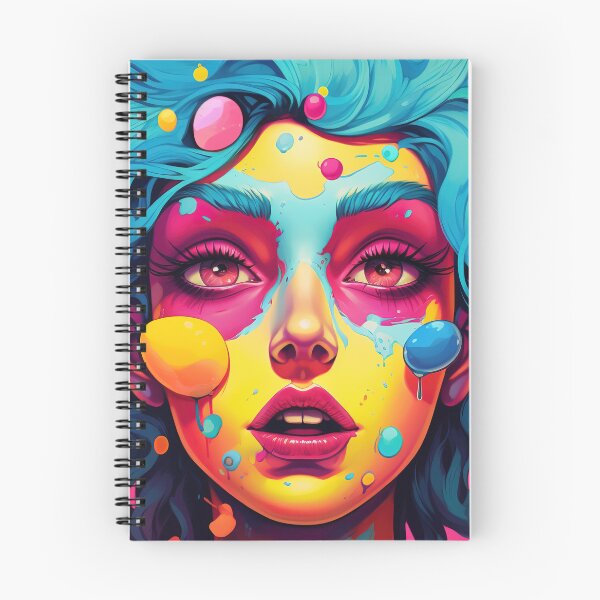 Item preview, Psychedelic Modern Abstract Portrait of the Woman's Face designed and sold by Lamarcy.