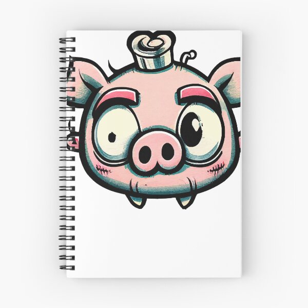 Item preview, Crazy cartoon oink  designed and sold by lexievergee.