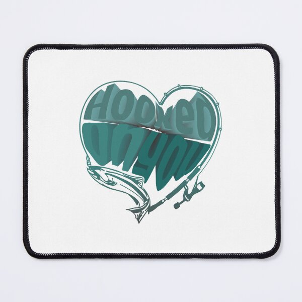 Item preview, ishing Art, Hooked On You Art, Cute Couple Art designed and sold by ObliterationOf.
