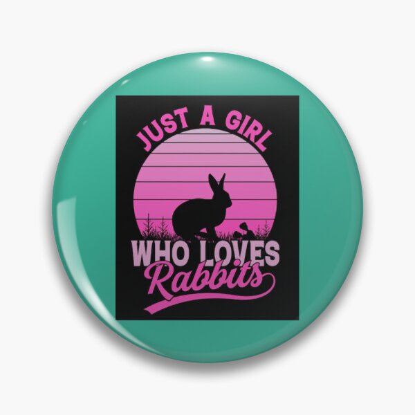 Item preview, just a girl who loves Rabbits designed and sold by ObliterationOf.