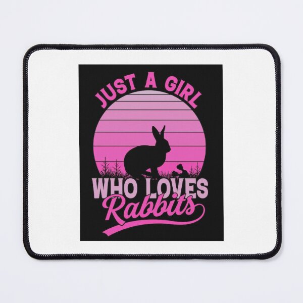 Item preview, just a girl who loves Rabbits designed and sold by ObliterationOf.