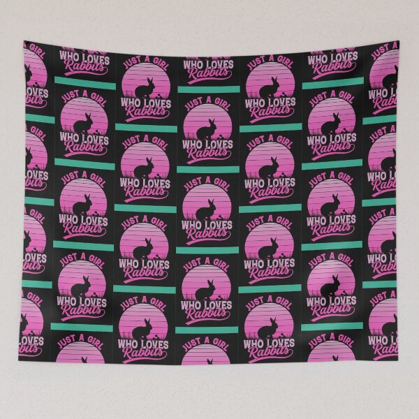 Item preview, just a girl who loves Rabbits designed and sold by ObliterationOf.
