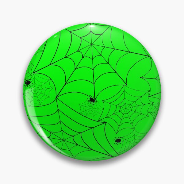 Item preview, halloween spider web acid green  designed and sold by Gossip Rag.