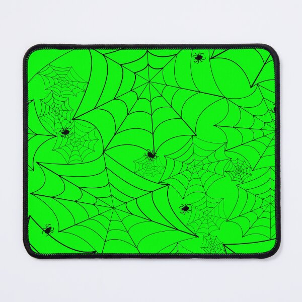 Item preview, halloween spider web acid green  designed and sold by Gossip Rag.