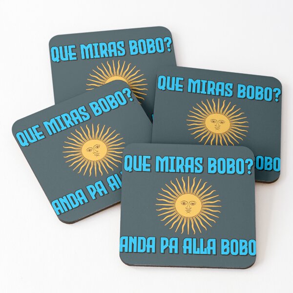 Item preview, Que Miras Bobo Messi Argentina Flag designed and sold by MarlinCloutier.