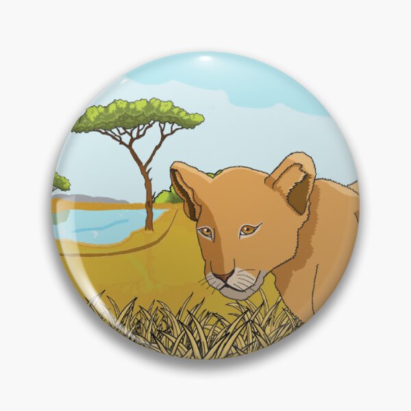 Item preview, Safari 15: Lioness On The Hunt designed and sold by RewrittenLife.