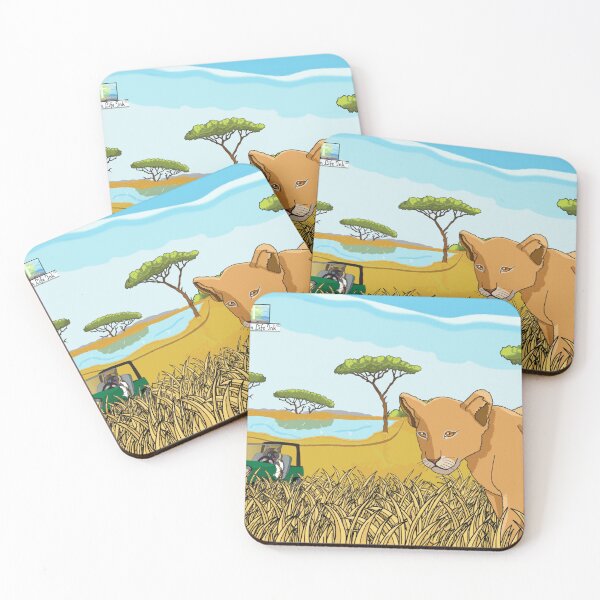 Item preview, Safari 15: Lioness On The Hunt designed and sold by RewrittenLife.