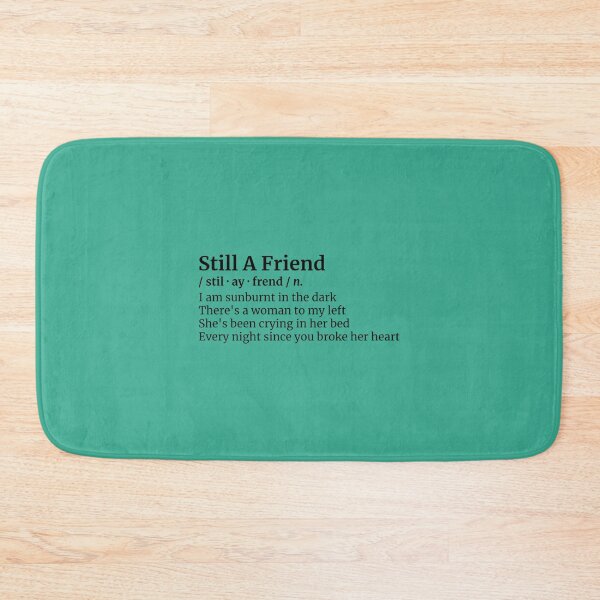 Item preview, Still A Friend Backseat Lovers Aesthetic Music Song Lyrics  designed and sold by ObliterationOf.