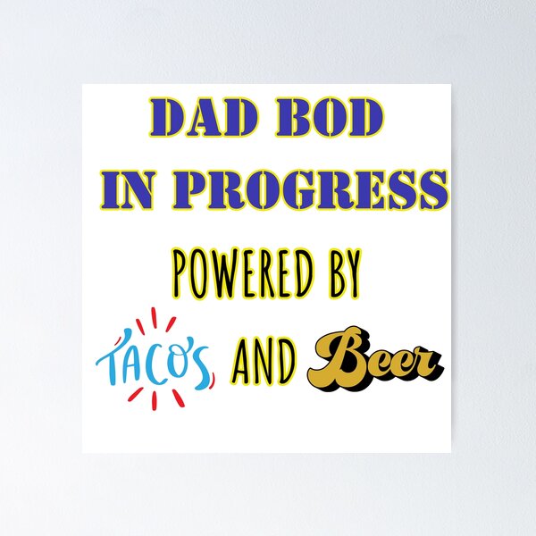 Item preview, Dad Bod designed and sold by ImageEmporium.