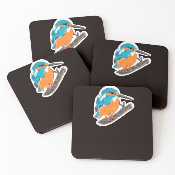 Item preview, Play birbs Wingspan board game cute kingfisher - black text Classic  designed and sold by JAYRODR.