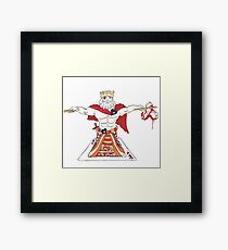 The King of Hearts Framed Print