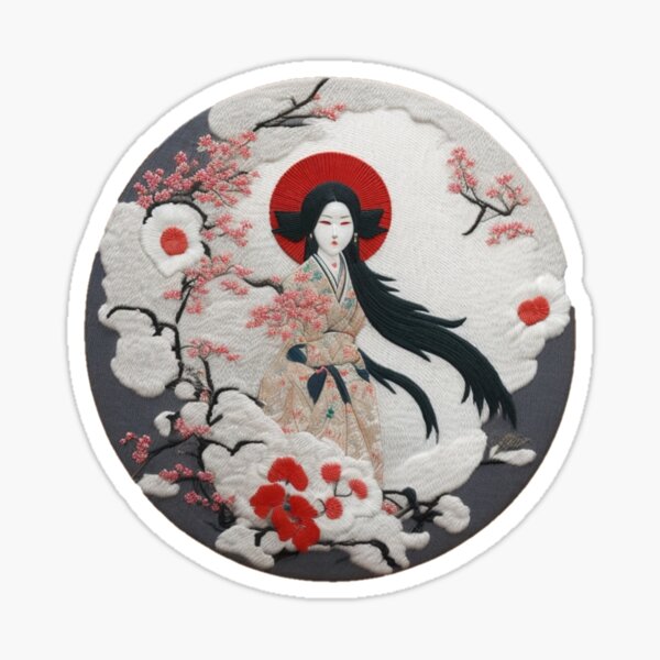 Item preview, The japanese god Amaterasu designed and sold by Ramen-Tees.
