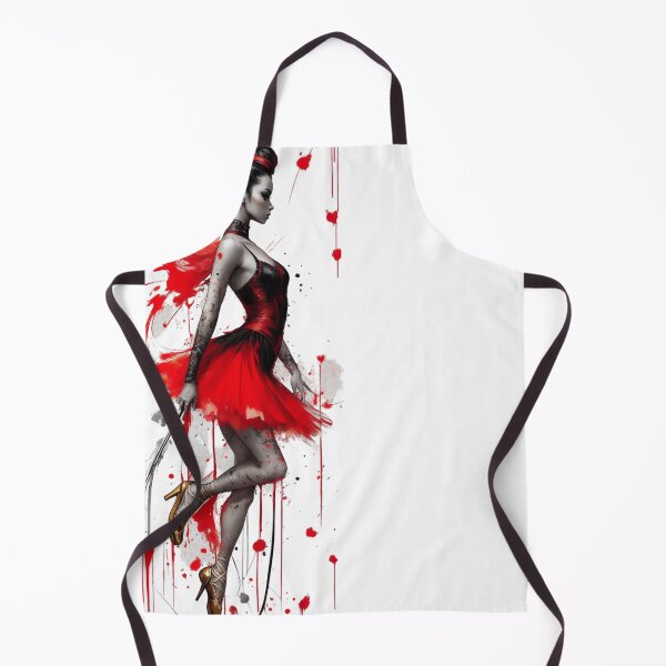 Item preview, Crimson Rhythms: Dancing Queen in a Red Dress, Embrace the Elegance: Dancing Girl in Red Colored Dress designed and sold by irosh madushan.