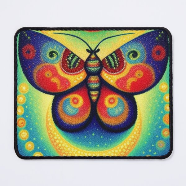 Item preview, Moth in Pointillism  designed and sold by Roxburylane.