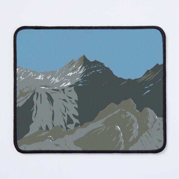 Item preview, Black Cuillin on Cuillin Ridge in the Isle of Skye in Scotland WPA Art Deco Poster  designed and sold by patrimonio.