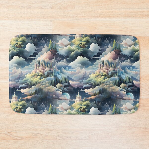 Item preview, Castles Pattern 8 - In The Sky designed and sold by DigitalPatternx.