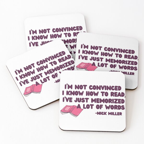 Item preview, I'm Not Convinced I Know How To Read designed and sold by OscarAndOphelia.