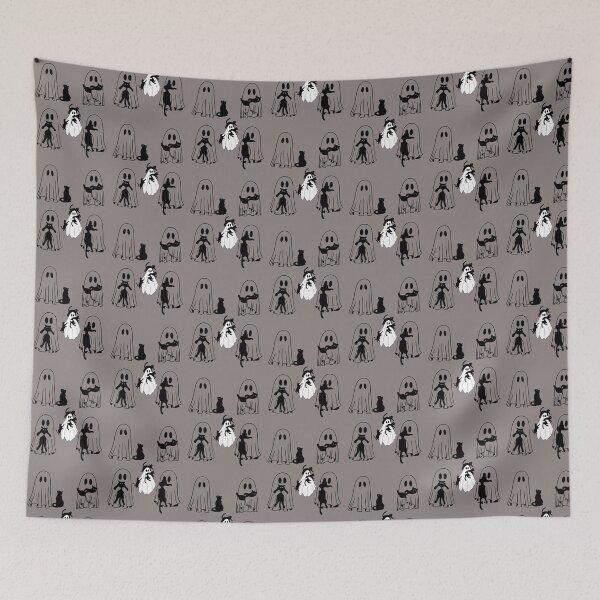 Item preview, Ghost and Cats designed and sold by ValsCrazyCats.