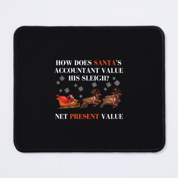 Item preview, Christmas Accounting Pun designed and sold by wzxdxoipo53.