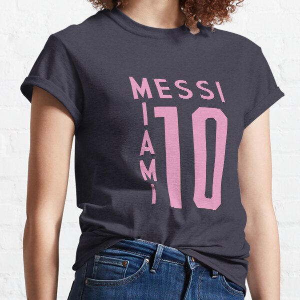 Camiseta para niños for Sale con la obra «Camiseta de fútbol Lionel Messi, camiseta  Messi, camiseta Messi 10, camiseta Messi Miami, regalo para fanáticos de  Messi, camiseta de fútbol, camiseta Messi Argentina»