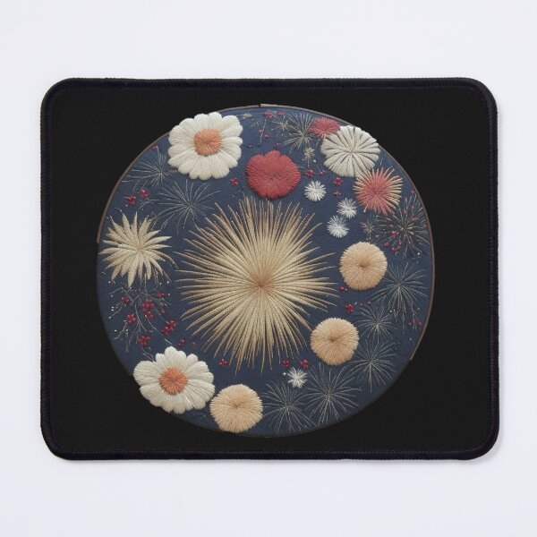 Item preview, The japanese embroidery fireworks designed and sold by Ramen-Tees.