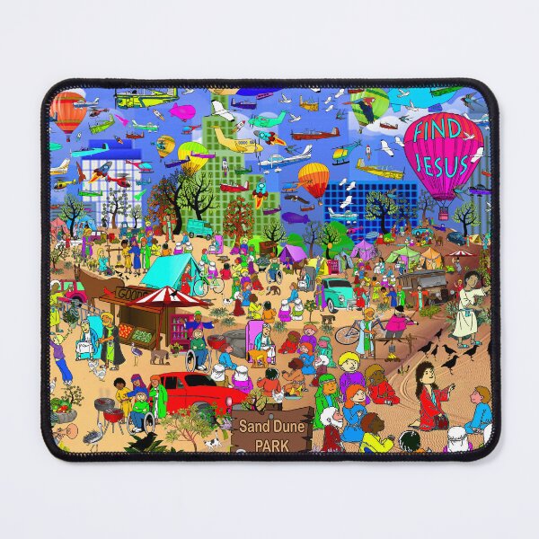 Item preview, Find Jesus: Seek and Find - Posters and t-shirts designed and sold by Fun Fashion & Art.