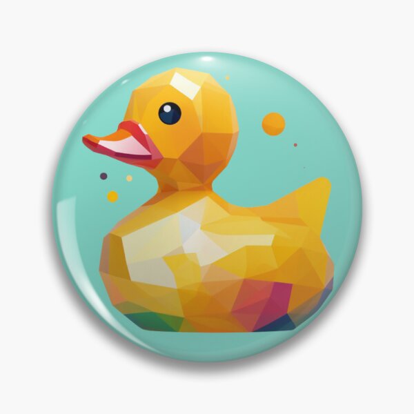 Item preview, rubber duck abstract art designed and sold by Suspiros.