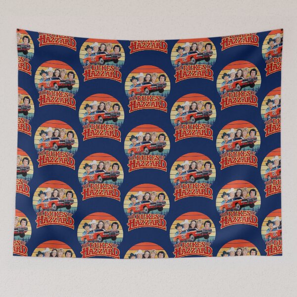 Item preview, Retro Hazzard Cars Vintage Design Art The Dukes Music Season designed and sold by Elynnfranck.