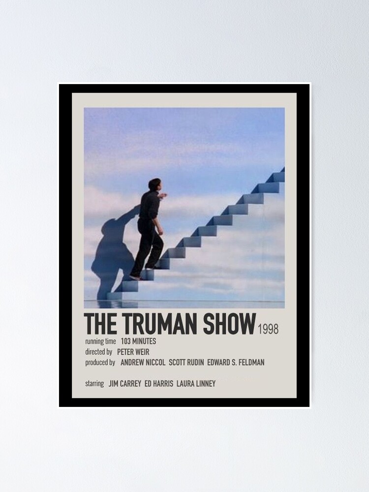 The Truman Show, Jim Carrey, Vintage Movie Photo Still