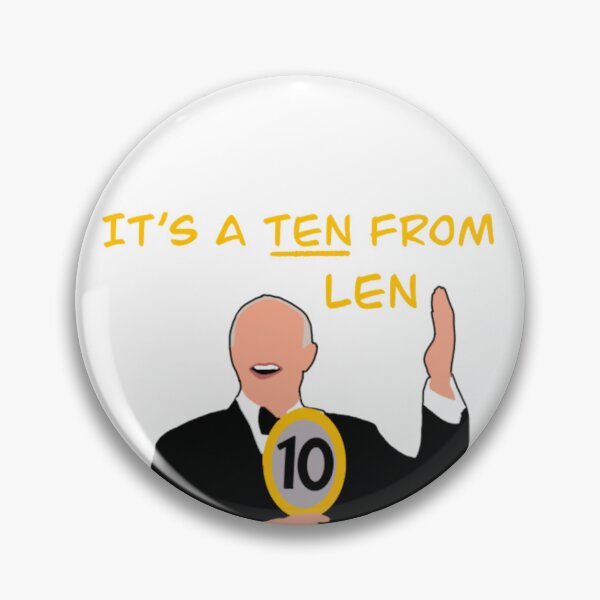 Item preview, Ten from Len Dancing with the Stars designed and sold by FATstickah.