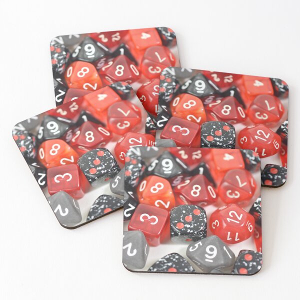 Item preview, Dice Palette - Red Black & White designed and sold by jmisquez.