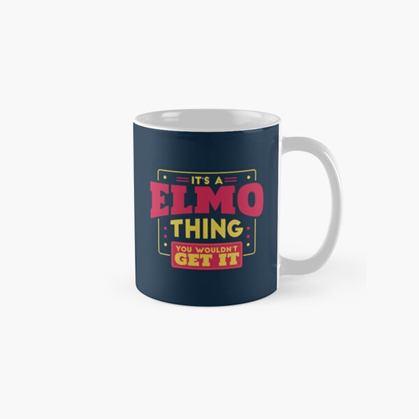 shoot me up elmo mug