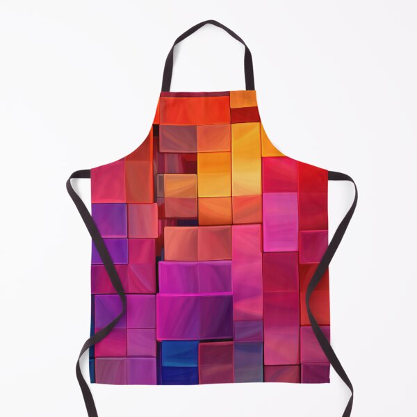 Item preview, Colorful Vibrant Neon Squares Pattern designed and sold by Lamarcy.
