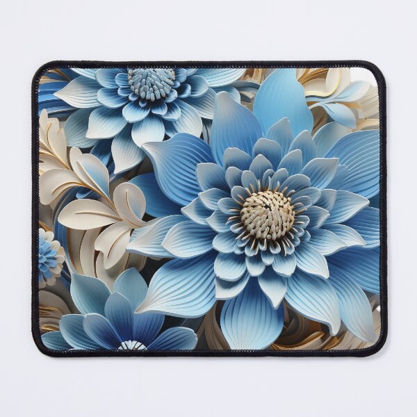 Item preview, Floral Cerulean and Illuminating designed and sold by myersdiffusion.