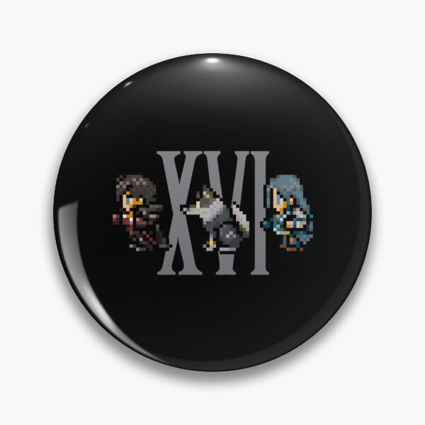 Item preview, Clive, Torgal, and Jill XVI Design  FFXVI Pixel Party Members  Final Fantasy 16 designed and sold by DanielsonLiza.
