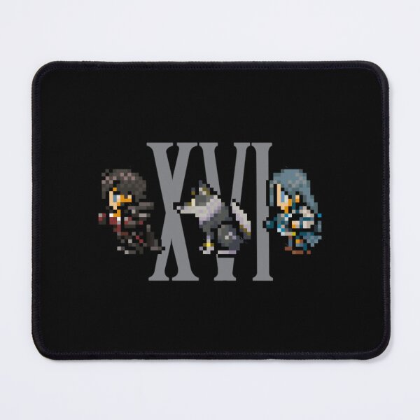 Item preview, Clive, Torgal, and Jill XVI Design  FFXVI Pixel Party Members  Final Fantasy 16 designed and sold by DanielsonLiza.