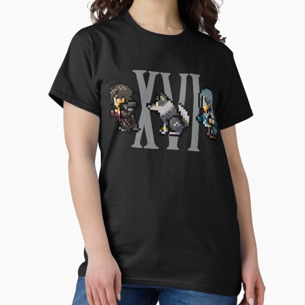 Item preview, Clive, Torgal, and Jill XVI Design  FFXVI Pixel Party Members  Final Fantasy 16 designed and sold by DanielsonLiza.