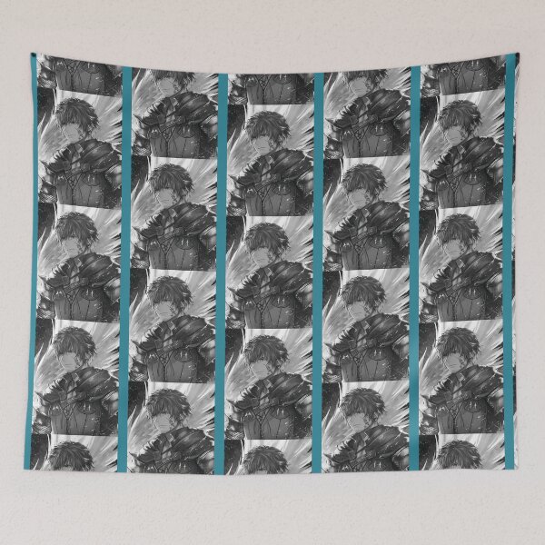 Item preview, FFXVI Clive Rosfield Final Fantasy black and white designed and sold by DanielsonLiza.