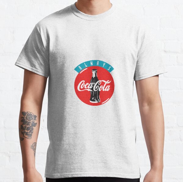 Logo rétro Coca Cola rétro T-shirt classique