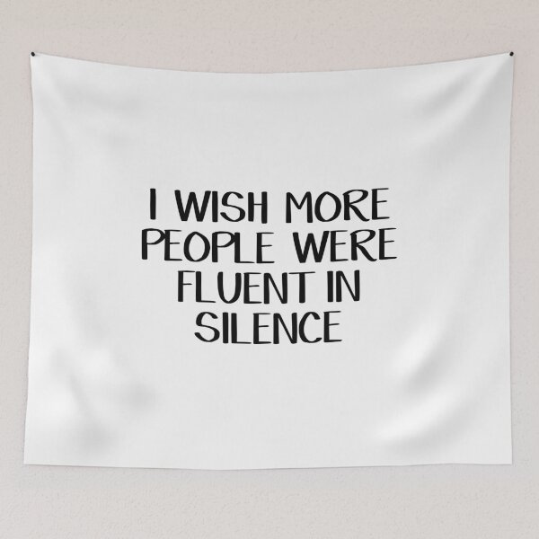 Item preview, I wish more people were fluent in silence designed and sold by allthetees.