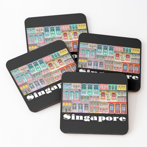 Item preview, Singapore, Heritage Shophouses of Singapore designed and sold by John Seaton Callahan.
