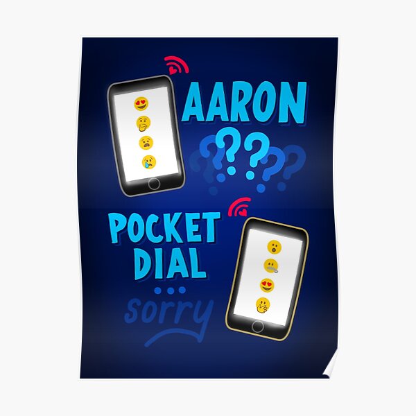 "Pocket Dial" Poster for Sale by scrapyardbfs Redbubble