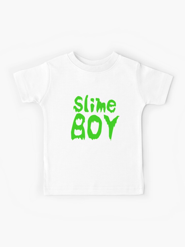 Slime Boy V 2 Kids T Shirt By Nartes Redbubble - roblox slime t shirt