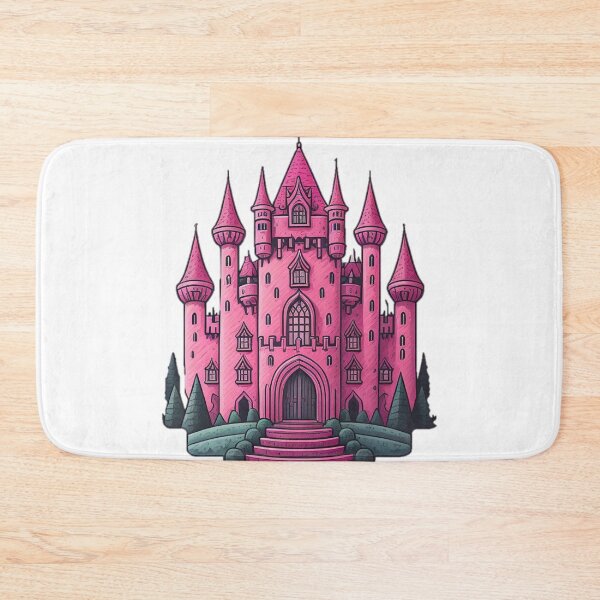 Item preview, Pink Castle designed and sold by MyStickersStore.