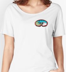Hit the slopes ski goggles Women's Relaxed Fit T-Shirt