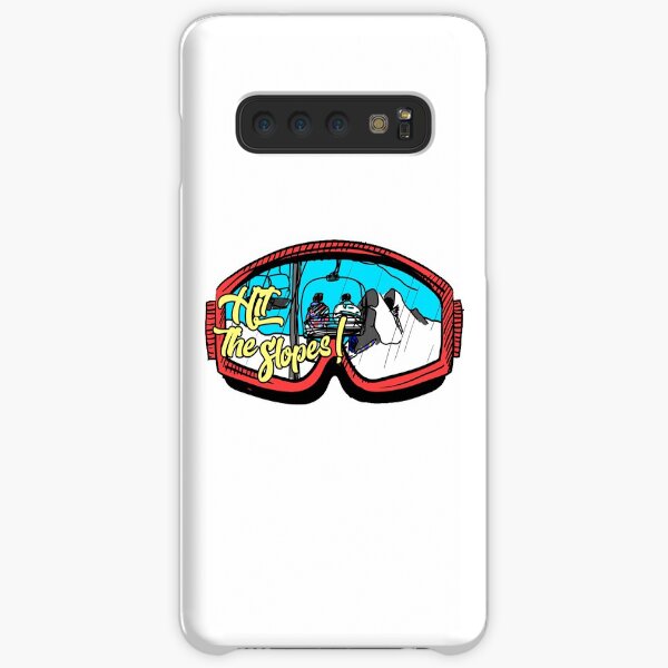 Hit the slopes ski goggles Samsung Galaxy Snap Case