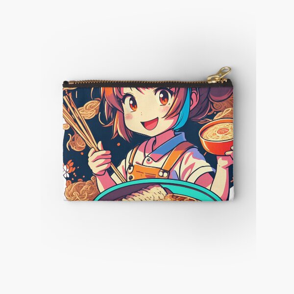 Item preview, Ramen Enchantment: Sweet Moments in the Kitchen, Capturing Culinary Joy: Sweet Girl Making Ramen designed and sold by irosh madushan.